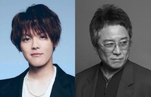 左から室龍太、錦織一清。