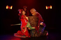 花組ヌーベル ミュージカル「平家蟹」浦組より。（撮影：古元道広）