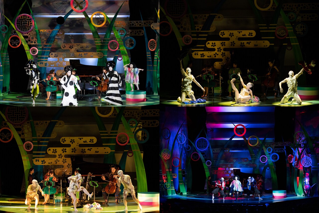 Music Program TOKYO シアター・デビュー・プログラム「虫めづる姫君」2022年公演より。(c)堀田力丸