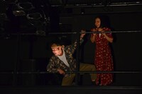 「優しい劇団の浅草演劇祭」【わんや篇】優しい劇団の大恋愛Volume九劇『暗黒提灯物語～娯楽町のさびしいお祭り～」より。