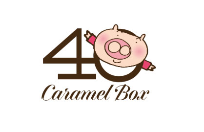 演劇集団キャラメルボックス劇団創立40周年ロゴ
