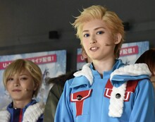 デンマーク役の松井健太。