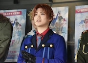 イタリア役の長江崚行。