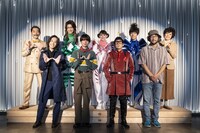 舞台「W3 ワンダースリー」囲み取材より。（撮影：岡千里）