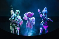 舞台「W3 ワンダースリー」より。（撮影：岡千里）