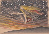 「踊る。遠野物語」コンセプトイラスト©森洋子