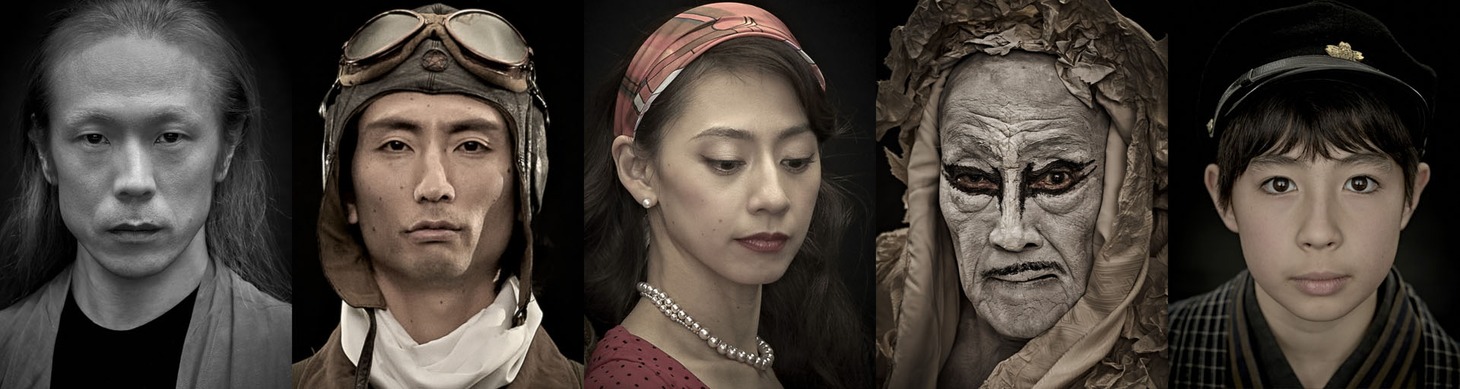 Orchardシリーズ K-BALLET Opto「踊る。遠野物語」出演者（Photo by Hajime Watanabe）