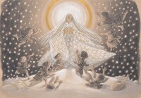 「踊る。遠野物語」コンセプトイラスト©森洋子