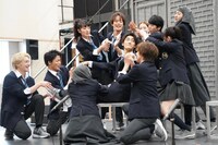 ミュージカル「ジェイミー」の稽古場お披露目より。