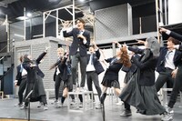 ミュージカル「ジェイミー」の稽古場お披露目より。