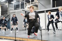 ミュージカル「ジェイミー」の稽古場お披露目より。