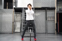 ミュージカル「ジェイミー」の稽古場お披露目より。