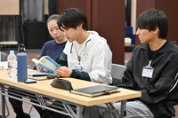 舞台「ハリー・ポッターと呪いの子」稽古の様子。（撮影：スズキメグミ）