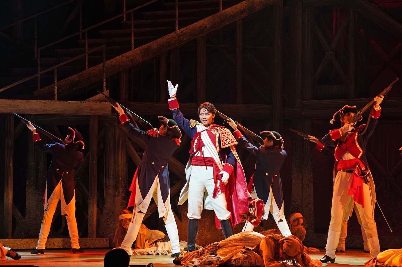 宝塚歌劇宙組「ZORRO THE MUSICAL」公開舞台稽古より。 - 桜木