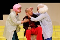 ジョブキタ北八劇場コメディシリーズ「病は気から」より。（撮影：クスミエリカ）