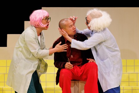 ジョブキタ北八劇場コメディシリーズ「病は気から」より。(撮影:クスミエリカ)