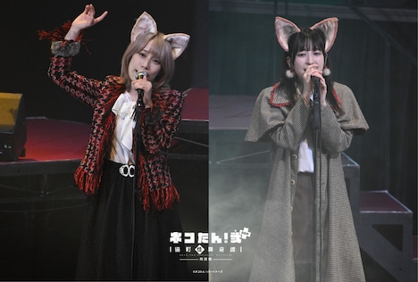 「『ネコたん！弐 ぷらす ～猫町怪異奇譚～』仮面遊戯殺猫事件」より。