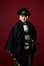 松竹創業百三十周年「七月大歌舞伎」夜の部より、「鬼平犯科帳」で長谷川平蔵に扮する松本幸四郎。（撮影：永石勝）