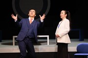 文学座公演「もうひとりのわたしへ」より。（撮影：宮川舞子）
