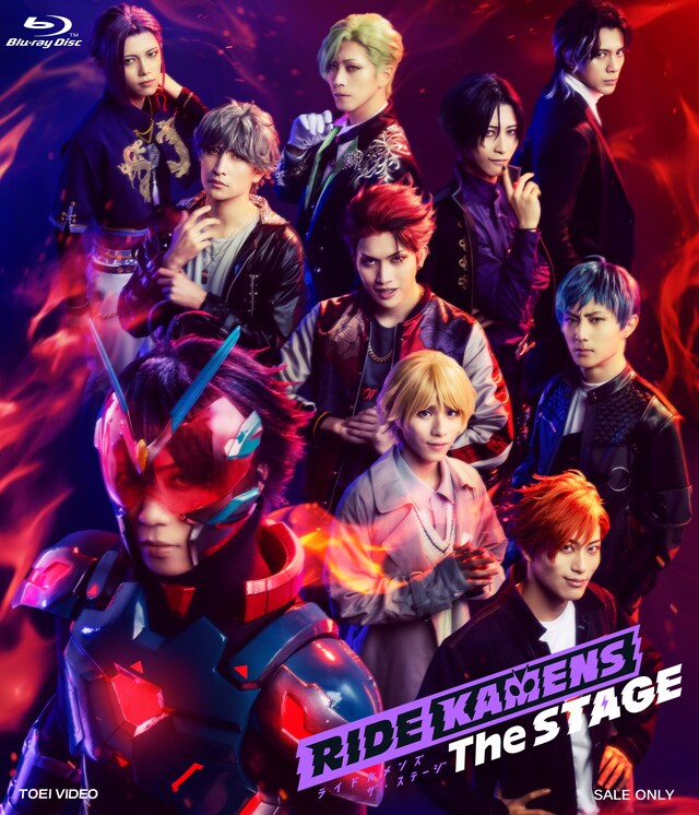 「ライドカメンズ The STAGE」Blu-rayジャケット