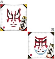 GENDA GiGO Entertainmentと松竹がコラボレートして制作する、歌舞伎の隈取の図案を使用したクレーンゲーム商品。