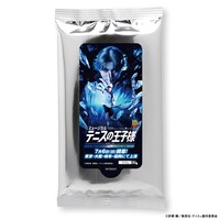 「ミュージカル『テニスの王子様』4thシーズン 全国大会 青学（せいがく）vs氷帝」上演記念のオリジナルノベルティ「なるほど涼しいじゃねーの【オリジナル冷感シート】」。