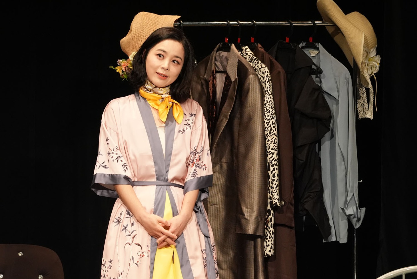 「『楽屋』～流れ去るものはやがてなつかしき～」韓国人キャスト来日版より。