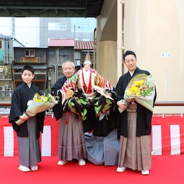 八代目尾上菊五郎・尾上菊之助らが参加、大阪松竹座「七月大歌舞伎」船乗り込み開催