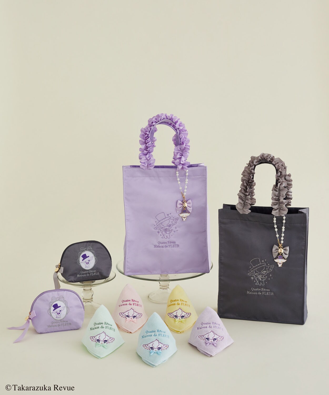 レヴィが主役の4アイテムが登場、キャトルレーヴ×Maison de FLEURのコラボ第3弾