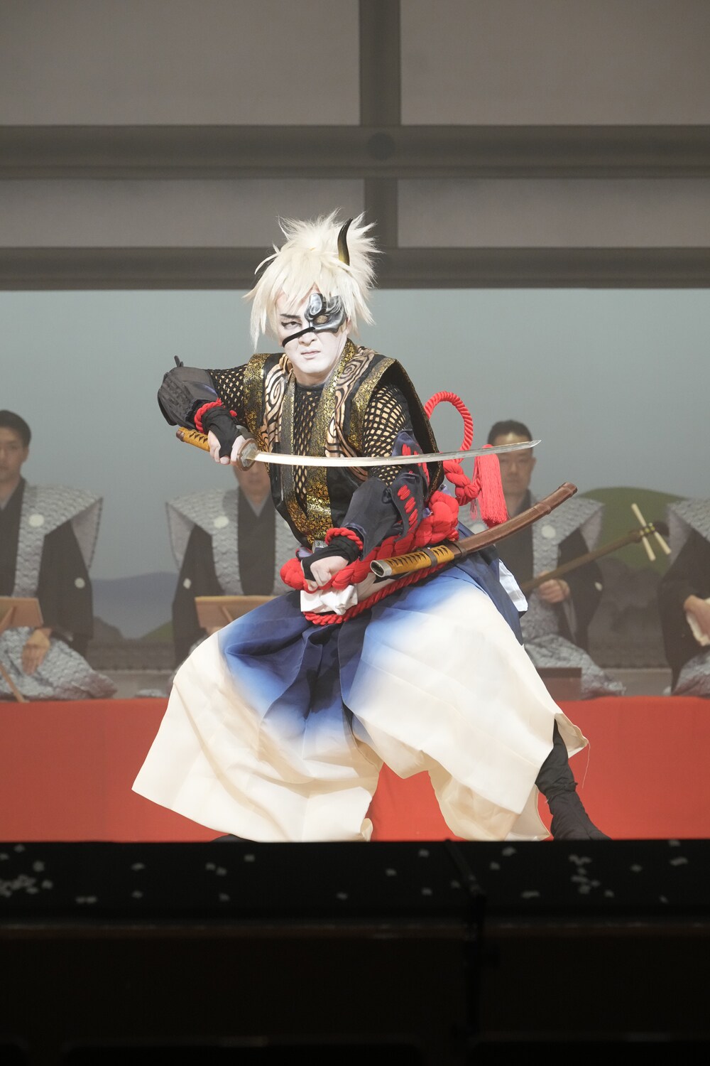 歌舞伎「刀剣乱舞 東鑑雪魔縁」より、中村獅童演じる鬼丸国綱