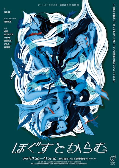 ジャンル・クロスIII 近藤良平×松井周「ほぐすとからむ」チラシ表