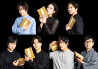 LOG project 朗読劇「源 -minamoto- 白赤の旗幟」出演者（撮影：圓岡淳）