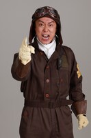 久ヶ沢徹扮する下山中佐。