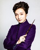奥村佳恵扮するハーマイオニー・グレンジャー。