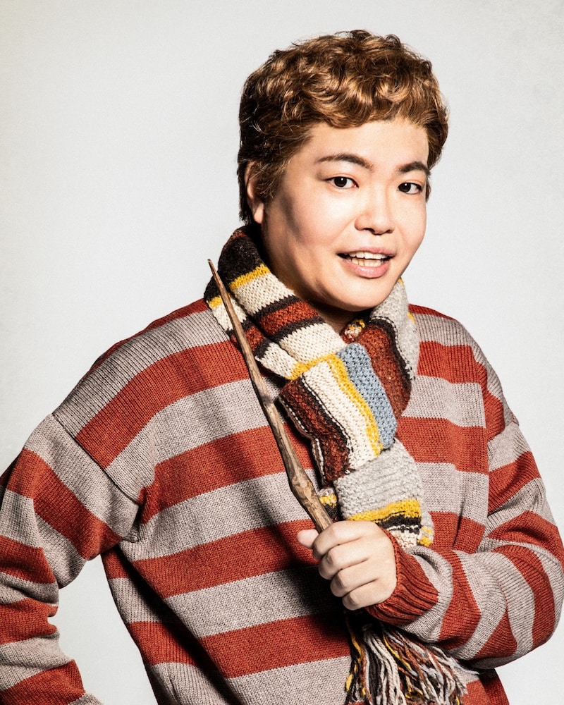 ライス関町扮するロン・ウィーズリー