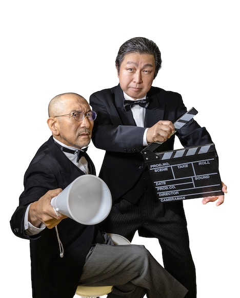 川下大洋（左）と松矢一平。