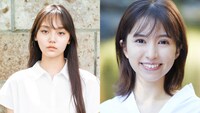 左から島田ひめか、松木エレナ。