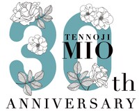天王寺ミオの開業30周年プロモーションロゴ。