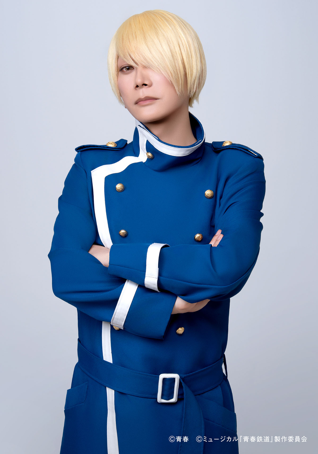 KIMERU扮する西武池袋線のキャラクタービジュアル。