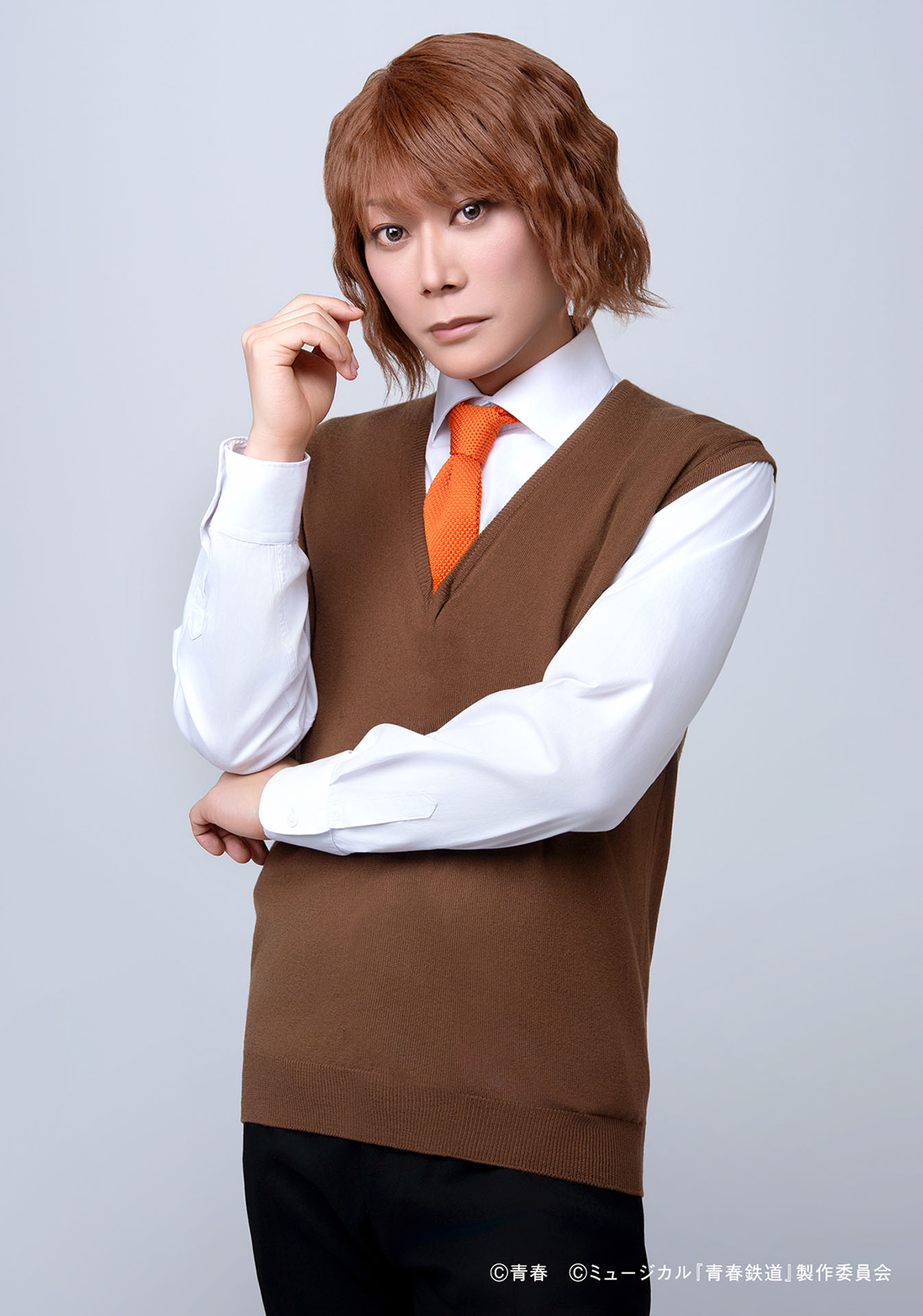 KIMERU扮する銀座線のキャラクタービジュアル。