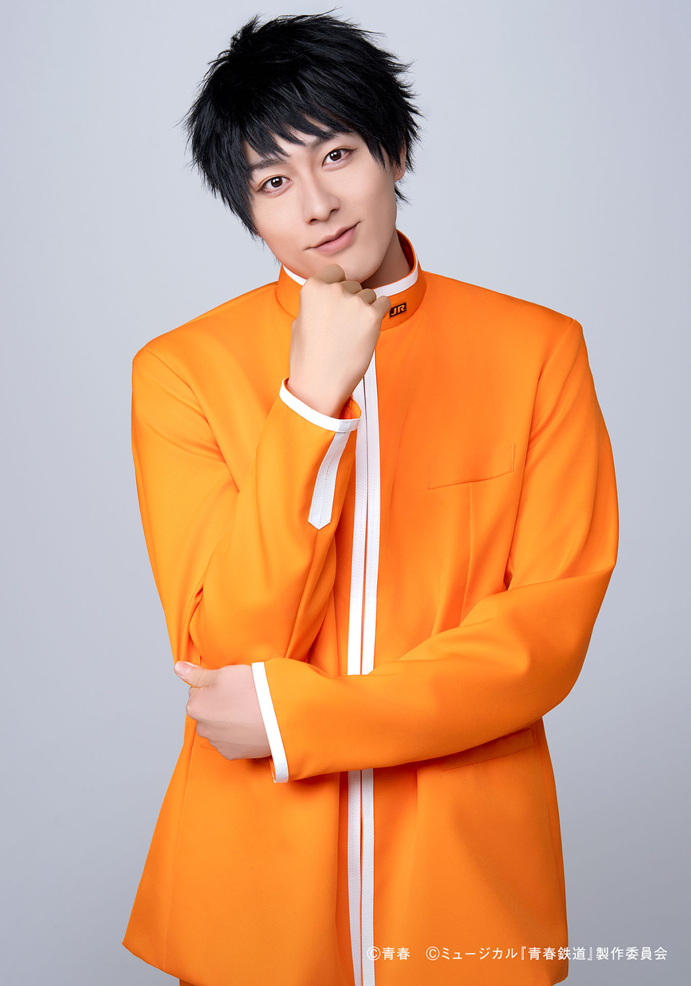 稲垣成弥扮する宇都宮線（東北本線）のキャラクタービジュアル。