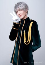 輝馬扮する北海道新幹線のキャラクタービジュアル。