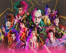 2025年劇団☆新感線 45周年興行・秋冬公演 チャンピオンまつり いのうえ歌舞伎「爆烈忠臣蔵～桜吹雪 THUNDERSTRUCK」ビジュアル