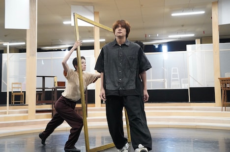 ミュージカル「ある男」稽古場披露より。