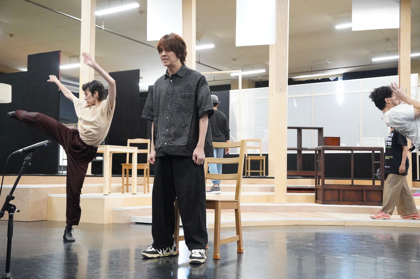 ミュージカル「ある男」稽古場披露より。
