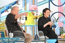 「A-Studio+」より。左から笑福亭鶴瓶、市村正親。©TBS