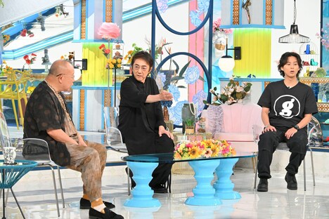 「A-Studio+」より。左から笑福亭鶴瓶、市村正親、藤ヶ谷太輔。©TBS