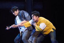 演劇集団キャラメルボックス 劇団創立40周年記念公演(1)「さよならノーチラス号」「ナナメウシロのカムパネルラ」より。