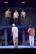 演劇集団キャラメルボックス 劇団創立40周年記念公演(1)「さよならノーチラス号」「ナナメウシロのカムパネルラ」より。