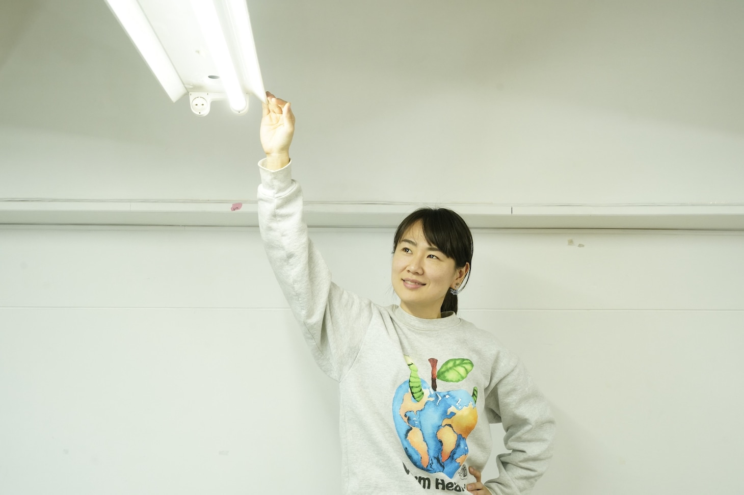 山口遥子レクチャー のイメージ。 ©Yuri Manabe